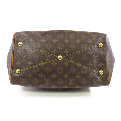 LOUIS VUITTON LV GHW Tivoli GM Shoulder Bag M40144 Monogram Brown