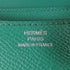 HERMES PHW Constance 24 Shoulder Bag H056347CK Epsom Leather Vert Jade Green