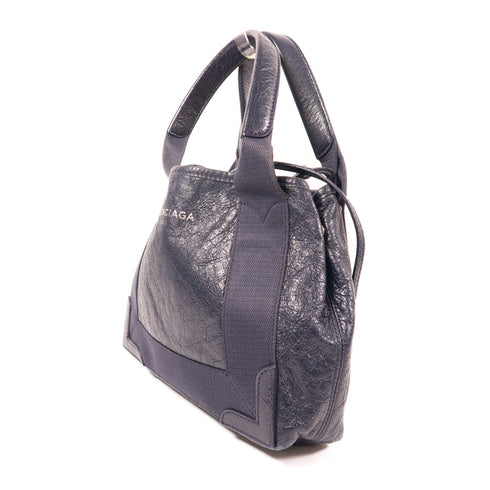 BALENCIAGA SHW Cabas Xs Shoulder Bag Calfskin Leather