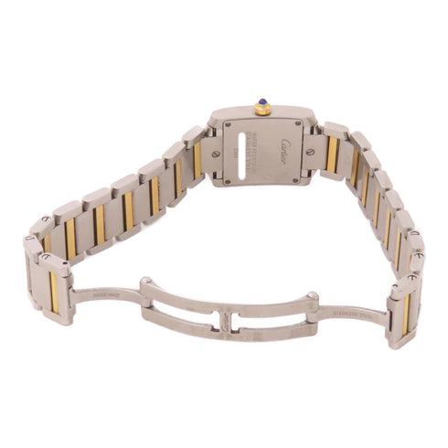 CARTIER Tank Francaise 2384 Watch Pink Stainless steel 2384