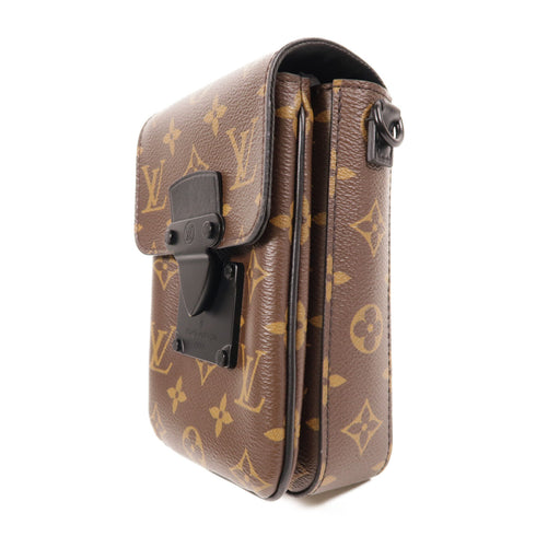 LOUIS VUITTON LV S-Lock Vertical Shoulder Bag Monogram M81522 Brown