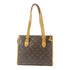 LOUIS VUITTON LV GHW Popincourt Haut Shoulder Handbag M40007 Monogram Brown