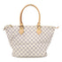 LOUIS VUITTON LV GHW Saleya MM Hand Bag/Tote Bag N51185 Damier Azur White