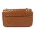 GUCCI GG GHW GG Marmont Chain Shoulder Bag 443497 Calfskin Leather Brown