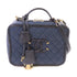 CHANEL Quilted CC GHW Filigree Vanity Case Hand Shoulder Bag Caviar Leather Navy