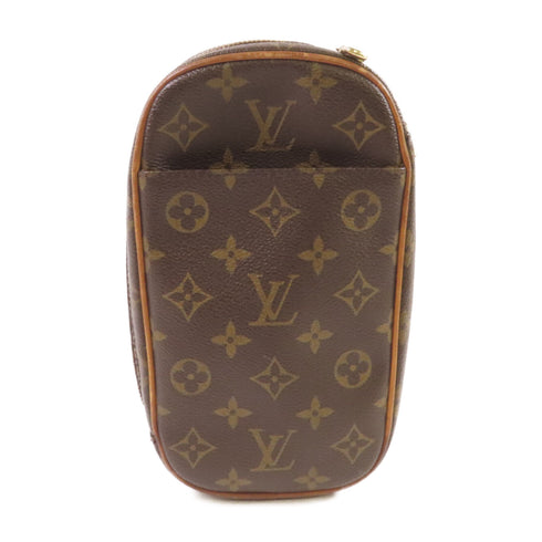LOUIS VUITTON LV GHW Pochette Gange Crossbody Body Bag M51870 Monogram Brown