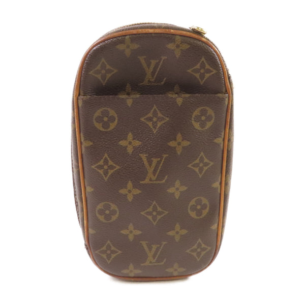 LOUIS VUITTON LV GHW Pochette Gange Crossbody Body Bag M51870 Monogram Brown
