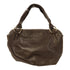 CELINE SHW Shoulder Bag Calfskin Leather Brown