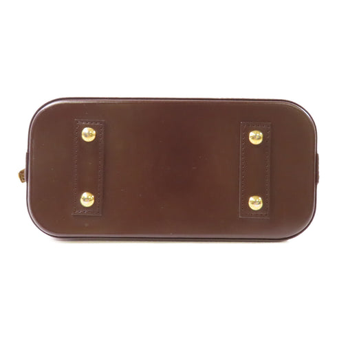 LOUIS VUITTON LV GHW Alma BB 2 Way Shoulder Hand Bag N41221 Damier Ebene Brown v1