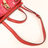 Valentino GHW Shoulder Bag 2 Way Shoulder Bad Handbag Canvas Red/Pink