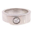 CARTIER Diamond Anniversary Ring US#4.75 Cartier#49 B4044749 18K White Gold