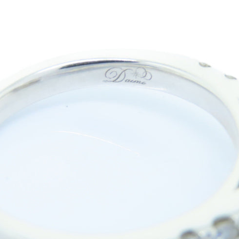 Fine Jewelry 1.02ct Diamond Ring Accessories US#6.25 18K White Gold