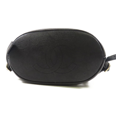 CHANEL CC GHW Backpack Rucksack Calfskin Leather