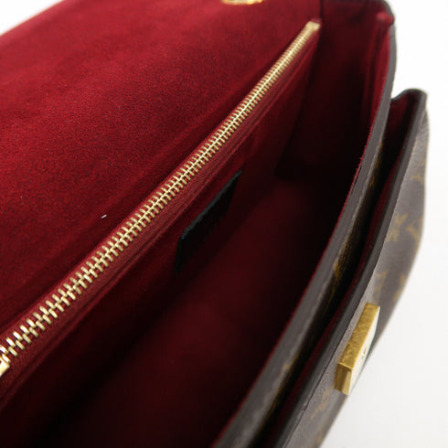 LOUIS VUITTON LV GHW Passy Bag Chain Shoulder Bag M45592 Monogram Brown