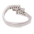JEWELRY Diamond Ring 18K White Gold US#3.5