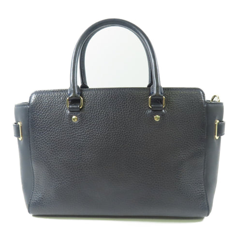 COACH SHW 2 Way Bag Calfskin Leather