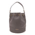 Furla GHW 2 Way Bucket Bag Calfskin Leather Grey