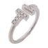 TIFFANY&CO T Ring Diamond Ring US#6