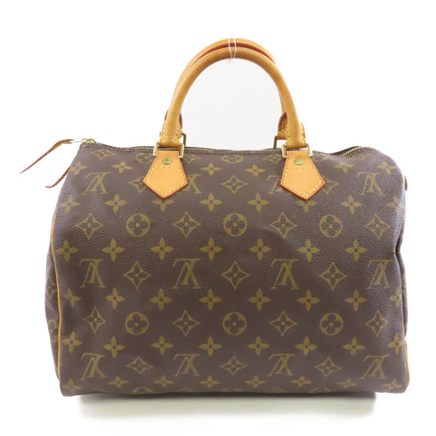LOUIS VUITTON LV GHW Speedy 30 Handbag Boston Bag M41108 Monogram Brown v2