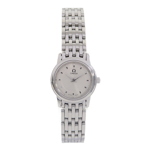 OMEGA De Ville Quartz Watch 45703100 Stainless Steel Silver