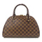 LOUIS VUITTON LV GHW Ribera MM Hand Bag N41434 Damier Ebene Brown