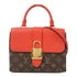 LOUIS VUITTON LV GHW Locky BB 2 Way Shoulder Bag M44322 Monogram Brown/Red