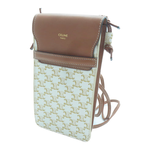 CELINE Triompho Phone Shoulder Bag