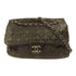 CHANEL CC SHW Chain Shoulder Bag Calfskin Leather Black v9