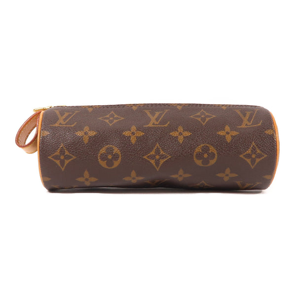 LOUIS VUITTON LV GHW Pencil Case M47630 Monogram Brown