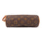 LOUIS VUITTON LV GHW Pencil Case M47630 Monogram Brown