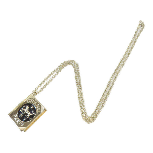 CHANEL CC Necklace Accessories Metal Gold Black