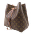 LOUIS VUITTON LV GHW Neo Noe 2way Shoulder Bag M44022 Monogram Brown Pink