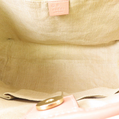 GUCCI GG GHW Micro Guccissima Tote Bag 449647 Leather