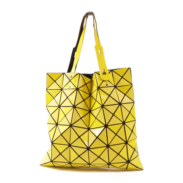 BAO BAO ISSEY MIYAKE Tote Bag Handbag PVC Yellow