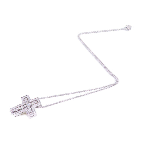 Damiani Diamond Necklace 18K White Gold v1