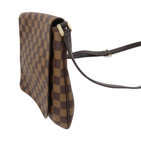 LOUIS VUITTON LV GHW Musette Salsa Shoulder Bag N51300 Damier Brown