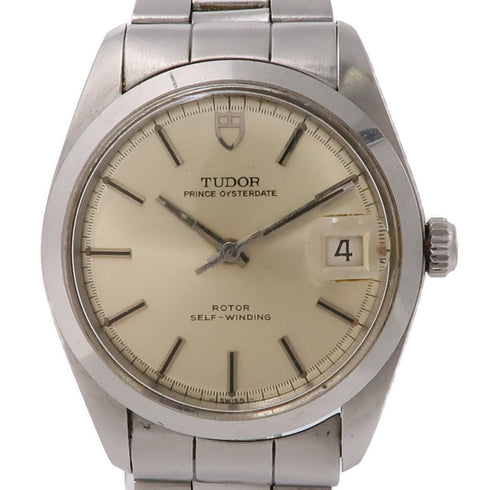 TUDOR Vintage Prince Oysterdate Automatic Watch 7106 Stainless Steel Gold