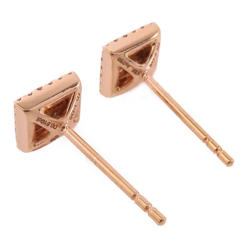 JEWELRY Diamond Earrings 18K Rose Gold