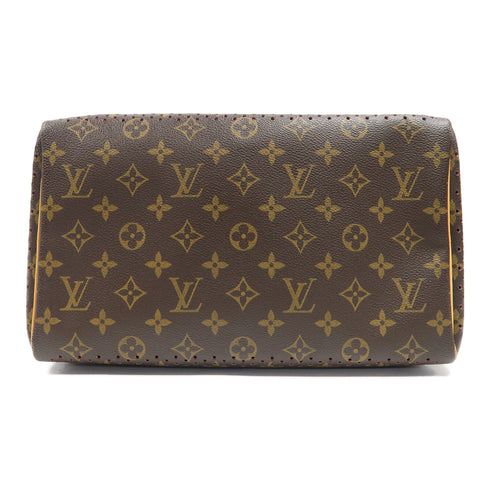 LOUIS VUITTON LV GHW Perfo Speedy 30 Handbag M95180 Monogram Brown