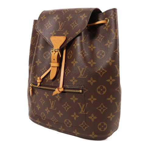 LOUIS VUITTON LV GHW Montsouris Backpack M43431 Monogram Brown