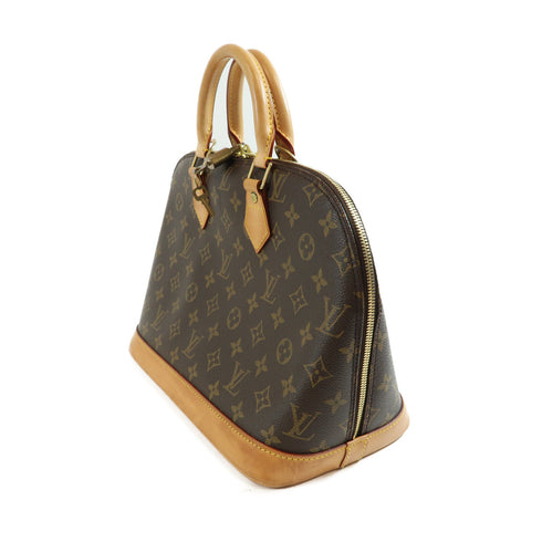 LOUIS VUITTON Monogram Alma PM Kinsaku handmade bag Brown Handbag M53151