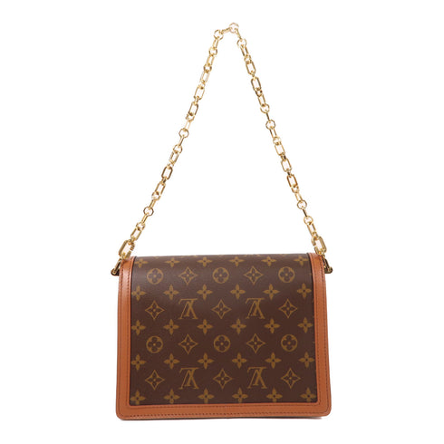 LOUIS VUITTON LV GHW Dauphine MM 2 Way Shoulder Bag M45958 Monogram Reverse