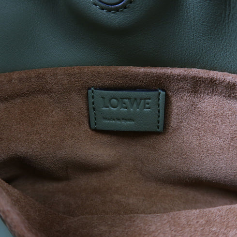 LOEWE GHW Nano Flamenco Chain Shoulder Bag Calfskin Leather