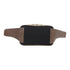GUCCI GG GHW Waist Bag Coated Canvas Brown