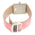 CARTIER Tank Solo Quartz Watch W5200000 Stainless Steel/Leather Pink