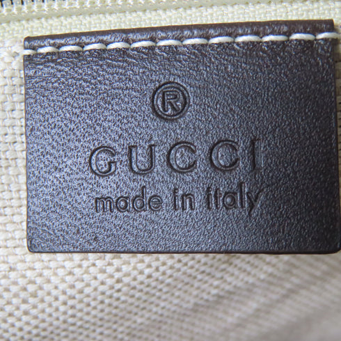 GUCCI GG GHW Tote Bag 2 Way Shoulder Bag Handbag Coated Canvas Brown