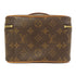 LOUIS VUITTON LV GHW Nice Mini Vanity Bag HandBag M44495 Monogram Brown v1