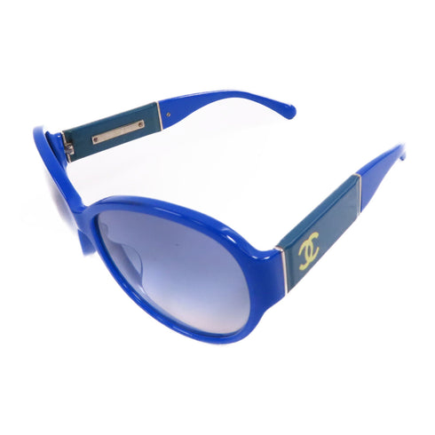 CHANEL CC Sunglasses BCL0215025 PVC Blue