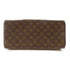 LOUIS VUITTON LV GHW Petit Palais 2 Way Shoulder Handbag Monogram Brown