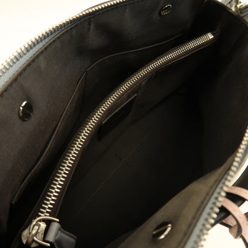 FENDI SHW By the Way 2 Way Shoulder Bag Handbag Calfskin Leather Cream